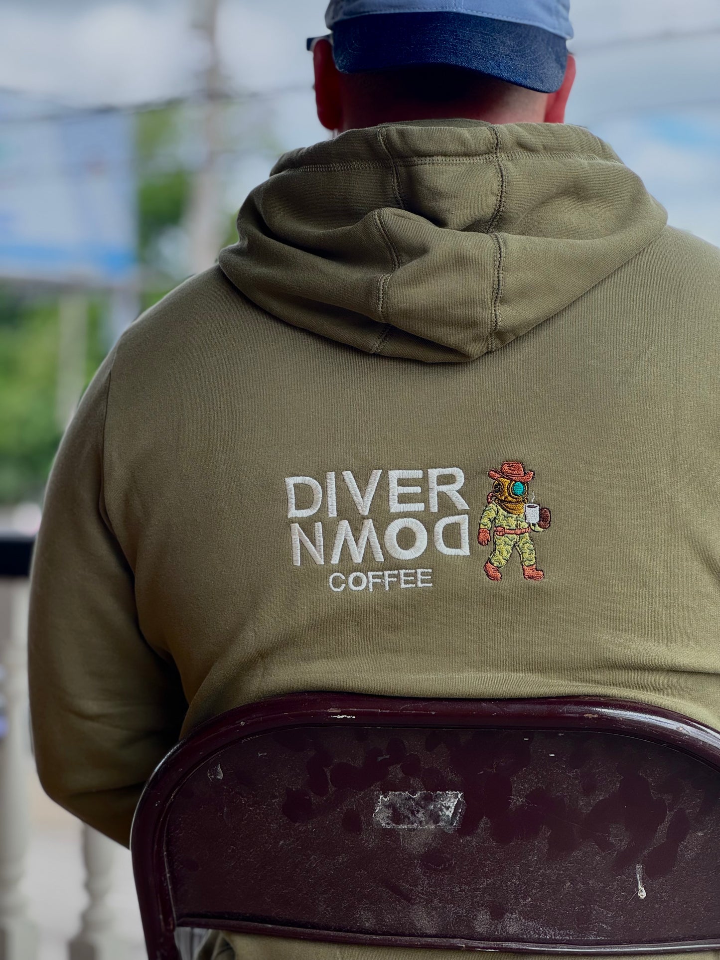 Diver Down Brand Hoodie