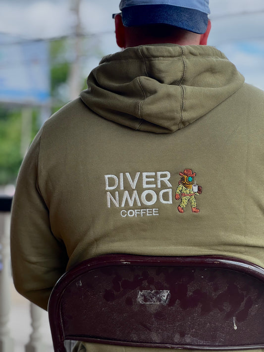 Diver Down Brand Hoodie