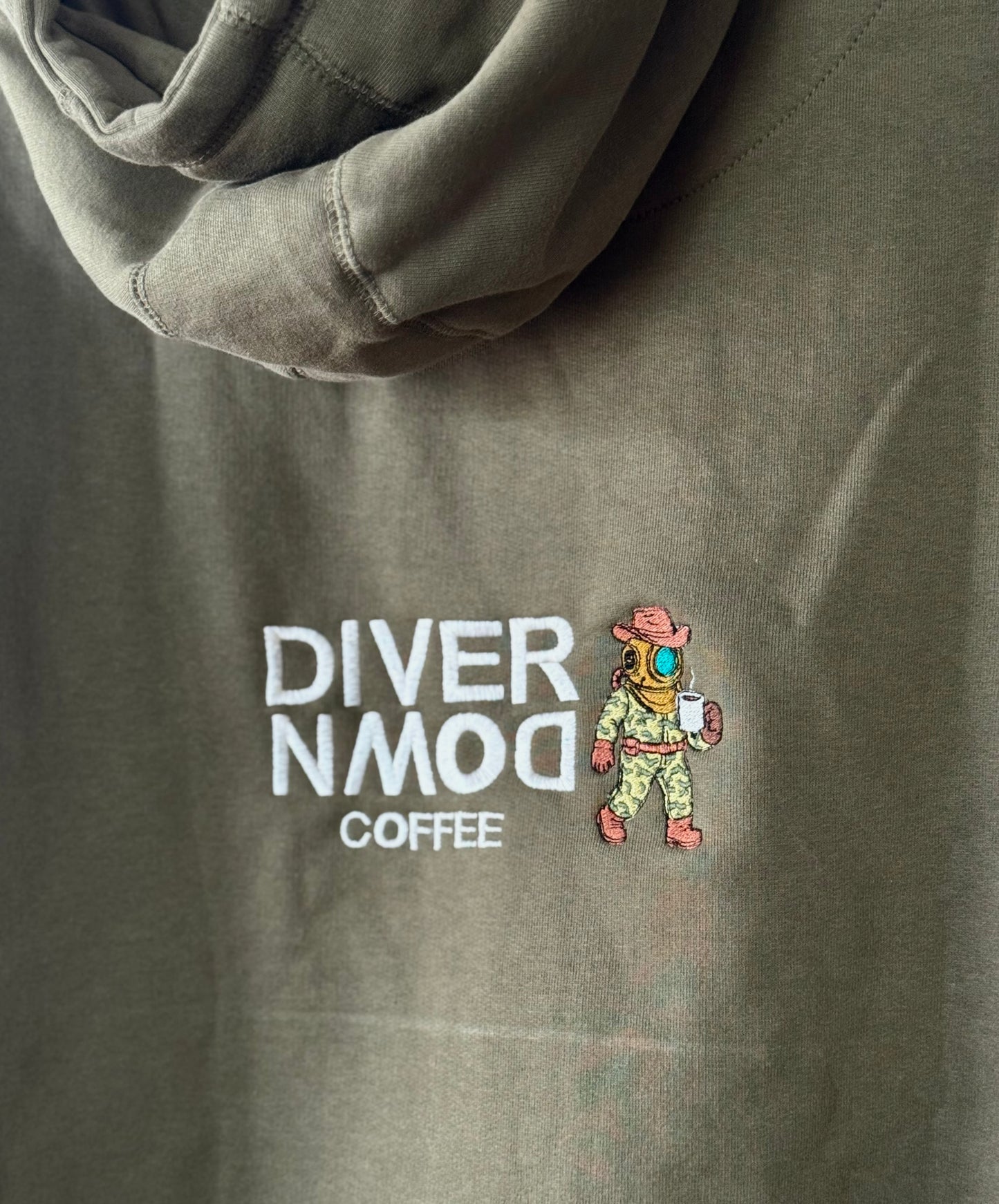 Diver Down Brand Hoodie