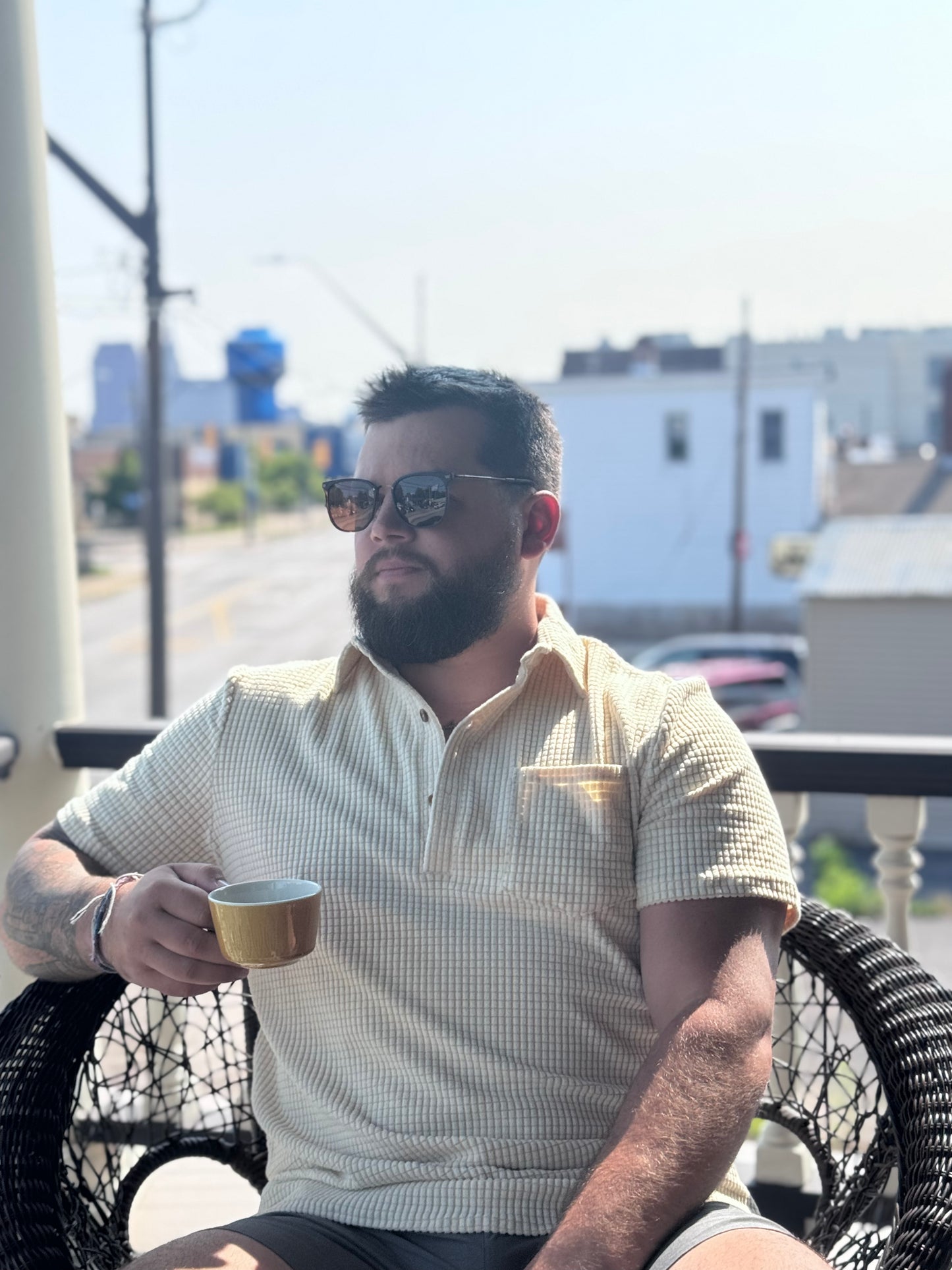 Marchand Waffle Polo